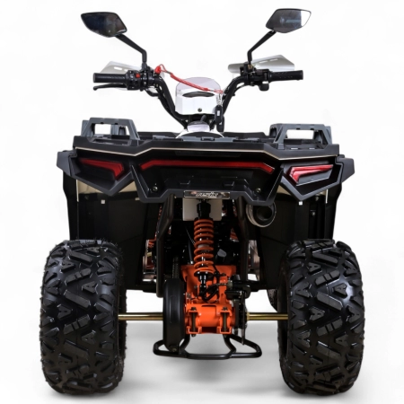QUAD ASIX GRIZZLY 125 8 1+1 BIAŁO-POMARAŃCZOWY